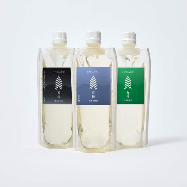 今井酒造店「五岳(ゴガク)」3種飲み比べ